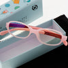 Kids Optical Eyeglass Anti Light Blocking Protection for Teens Pink