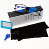 Blue Light Blocking Glasses Computer Use Anti Eyestrain Eyeglass Black