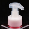 2Pcs 250ml Square Foam Lotion Pump Bottle Dispenser Vials Jar Clear Pink