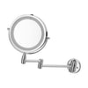 7'' Lighted Wall Mounted 1X/3X Magnified Makeup Mirror Swivel Vanity Mirror