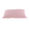 Rectangle Lumbar Support Pillow Cushion for Home Office Chair Car Sofa Pink