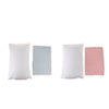 Rectangle Lumbar Support Pillow Cushion for Home Office Chair Car Sofa Pink