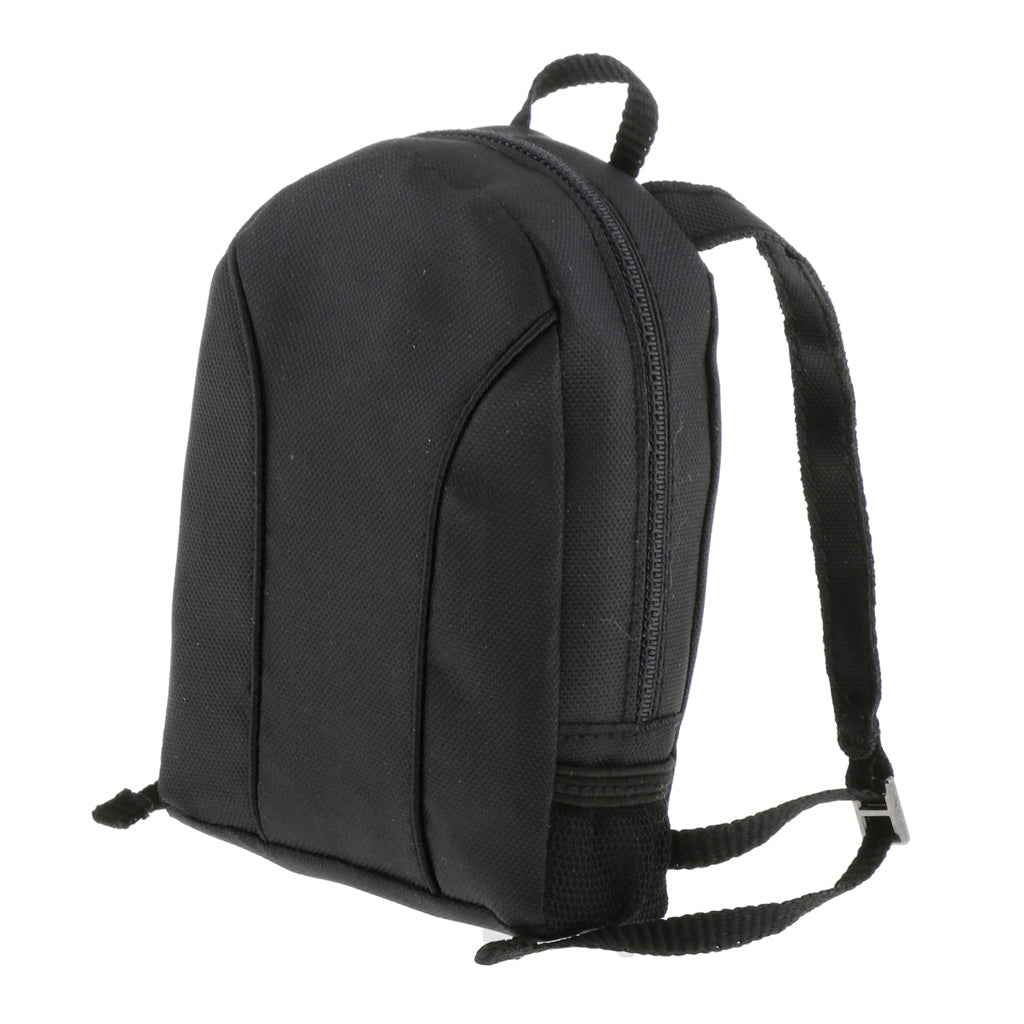 1/6 Scale Laptop Bag Backpack for 12" Male Action Figure Black