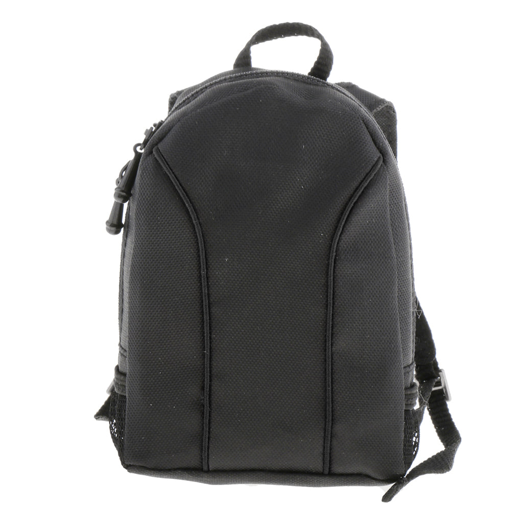 1/6 Scale Laptop Bag Backpack for 12" Male Action Figure Black