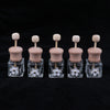 Load image into Gallery viewer, 5 Pieces Refillable Car Decor Perfume Bottle Decorative Ornament 6ml Square