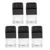 5Pcs 6ML Car Perfume Bottle Essential Oil Fragrance Diffuser Vials Black