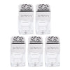 5Pcs 6ML Car Perfume Bottle Essential Oil Fragrance Diffuser Vials Sliver