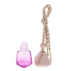 5Pcs 6ML Car Hanging Perfume Bottle Essential Oil Pendant Decor Purple