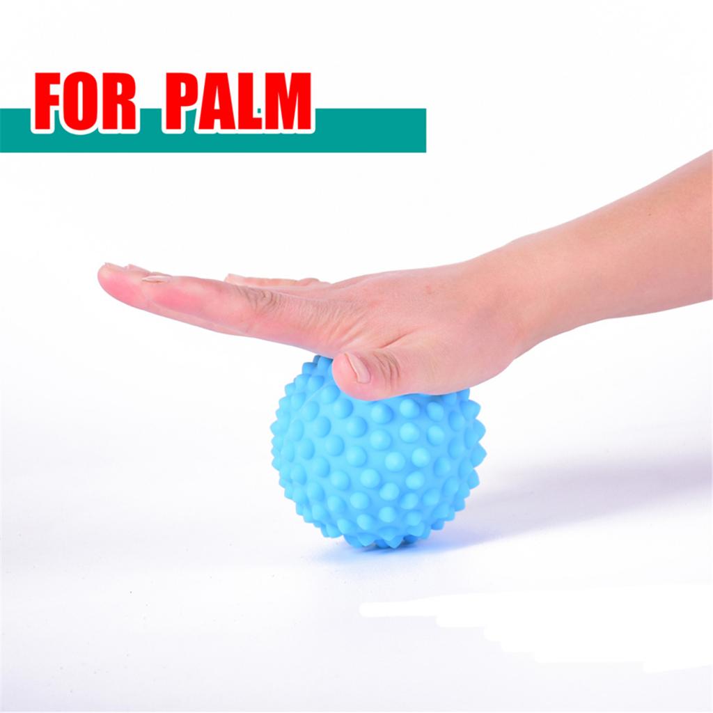 Soft Trigger Point Deep Tissue Spiky Massage Roller Ball with a Bag Green