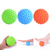 Soft Trigger Point Deep Tissue Spiky Massage Roller Ball with a Bag Green