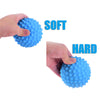 Soft Trigger Point Deep Tissue Spiky Massage Roller Ball with a Bag Green