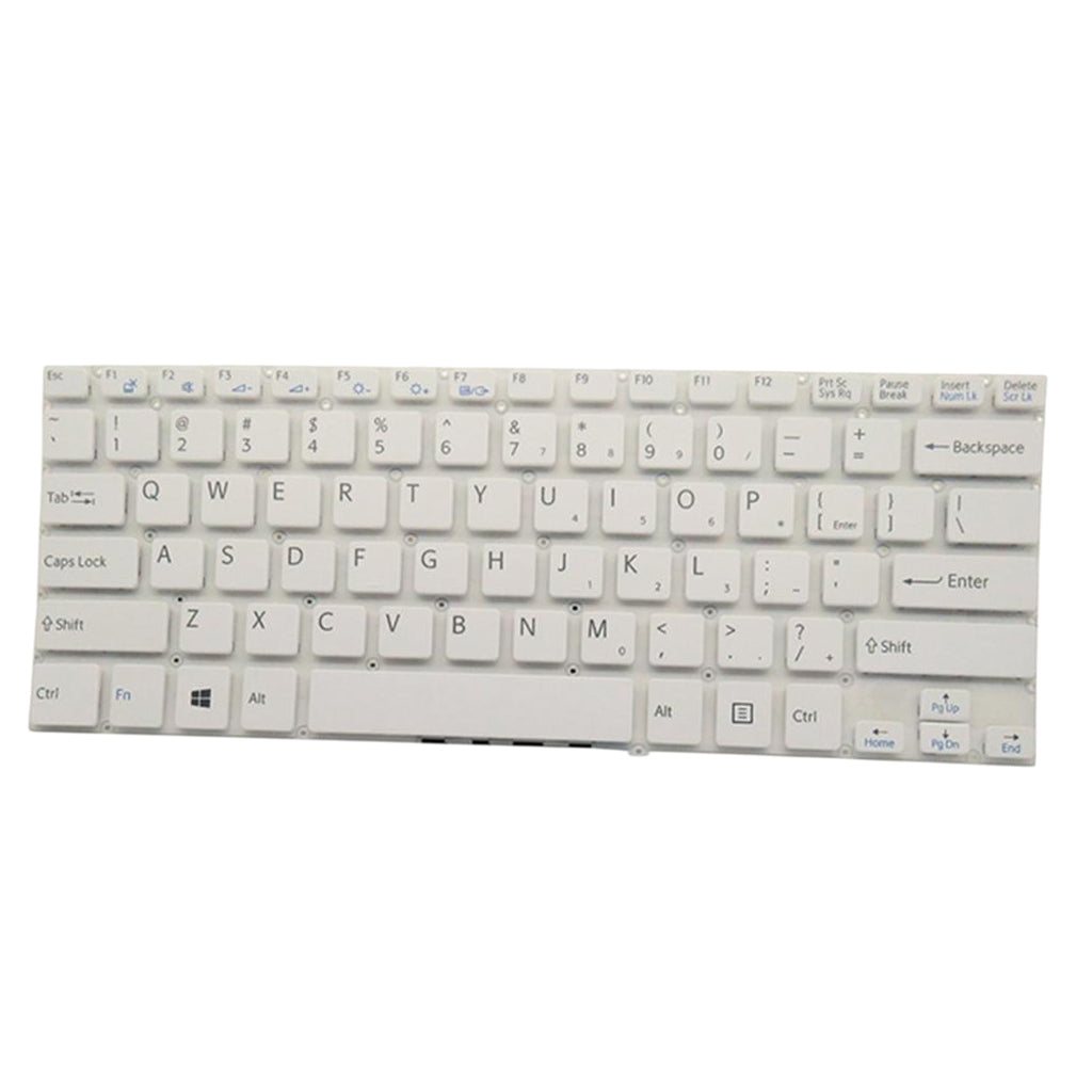 For SONY SVF143A1QT SVF142A23T SVF143A2TT Laptop English Keyboard White