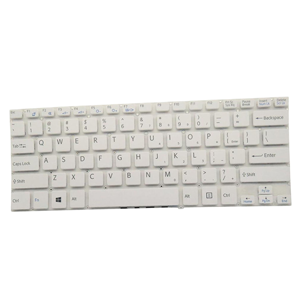 For SONY SVF143A1QT SVF142A23T SVF143A2TT Laptop English Keyboard White