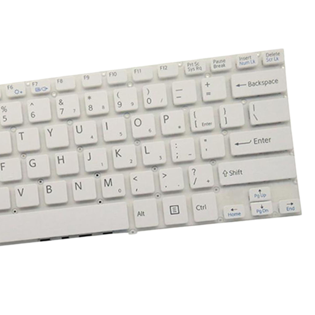 For SONY SVF143A1QT SVF142A23T SVF143A2TT Laptop English Keyboard White