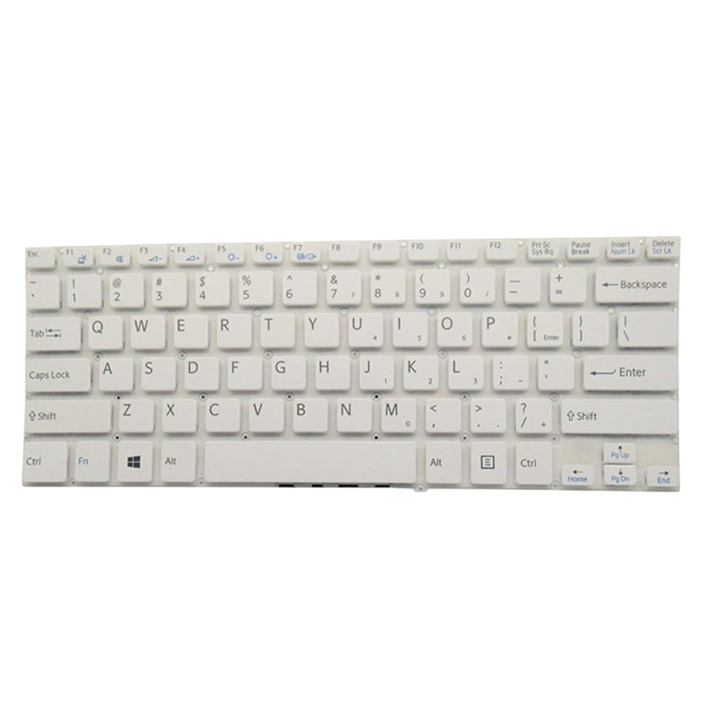 For SONY SVF143A1QT SVF142A23T SVF143A2TT Laptop English Keyboard White