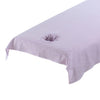 Reusable Washable Cotton Acupuncture Massage Table Bed Pad Cover Purple