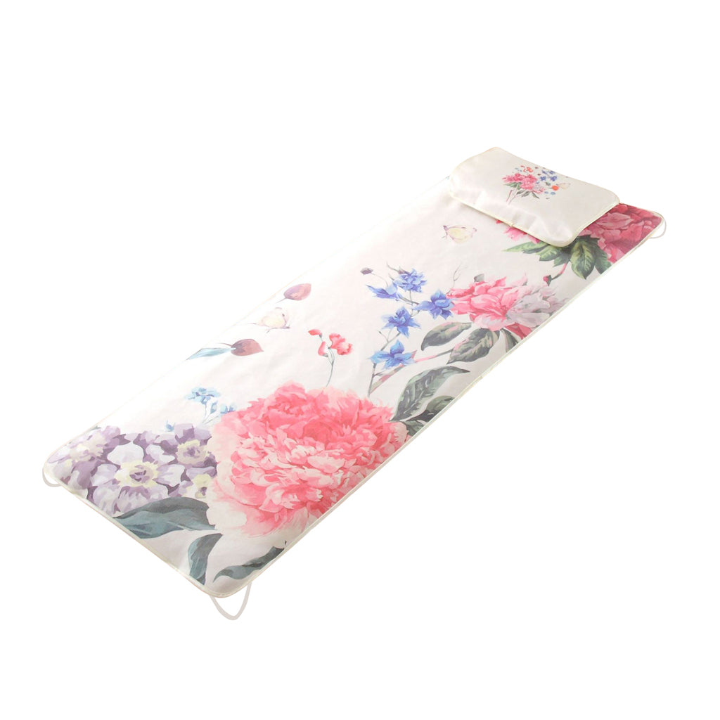 Beauty Bed Pad Salon SPA Massage Ice Silk Mat Cooling Mattress Mass Flower