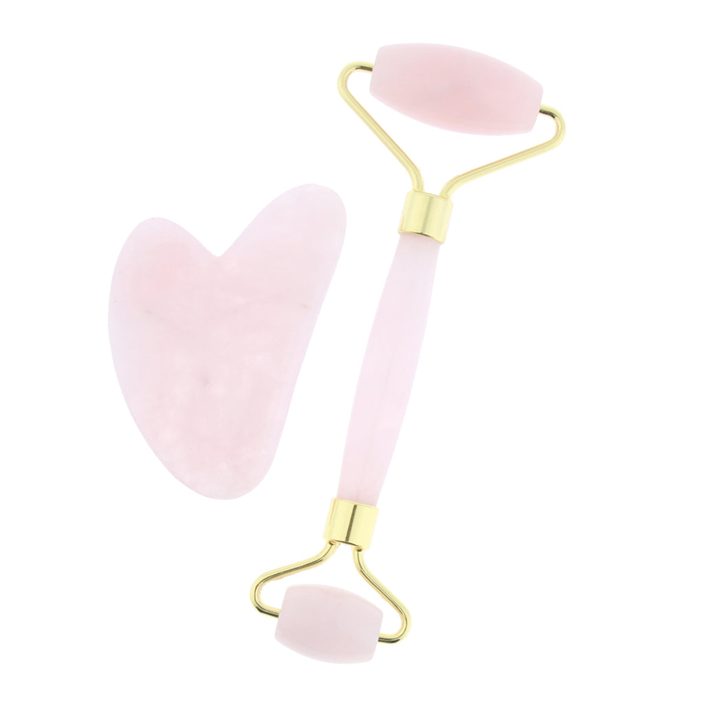 Jade Massage Roller Gua Sha Scraping Tool Anti-Aging Body Massage Local Gold