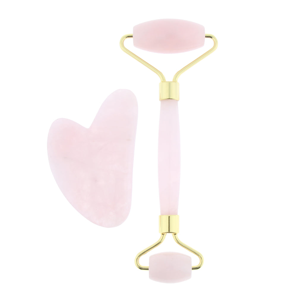 Jade Massage Roller Gua Sha Scraping Tool Anti-Aging Body Massage Local Gold