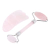 Jade Massage Roller Gua Sha Scraping Tool Anti Aging Body Massage Silver