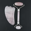 Jade Massage Roller Gua Sha Scraping Tool Anti Aging Body Massage Silver