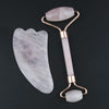 Jade Massage Roller Gua Sha Scraping Tool Anti Aging Body Massage Rose Gold