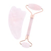 Jade Massage Roller Gua Sha Scraping Tool Anti Aging Body Massage Rose Gold