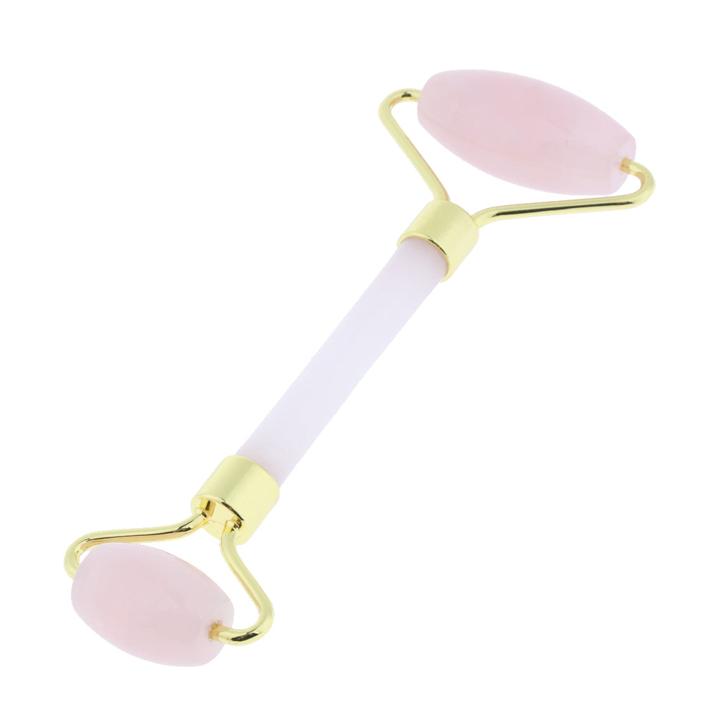 Anti-Aging Jade Roller fo Face Gua Sha Scraping Tool Body Massage Local Gold