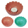 2 Pcs Replacement Ceramic Dish for Lamp Wax Tart Oil Warmer Round 3.7