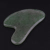 Natural Jade Guasha Board Chinese Traditional Scraping Massage Tool Green