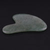 Natural Jade Guasha Board Chinese Traditional Scraping Massage Tool Green