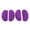 4Pcs EVA Zipper Eyeglass Box Glasses Case Protector Container Purple