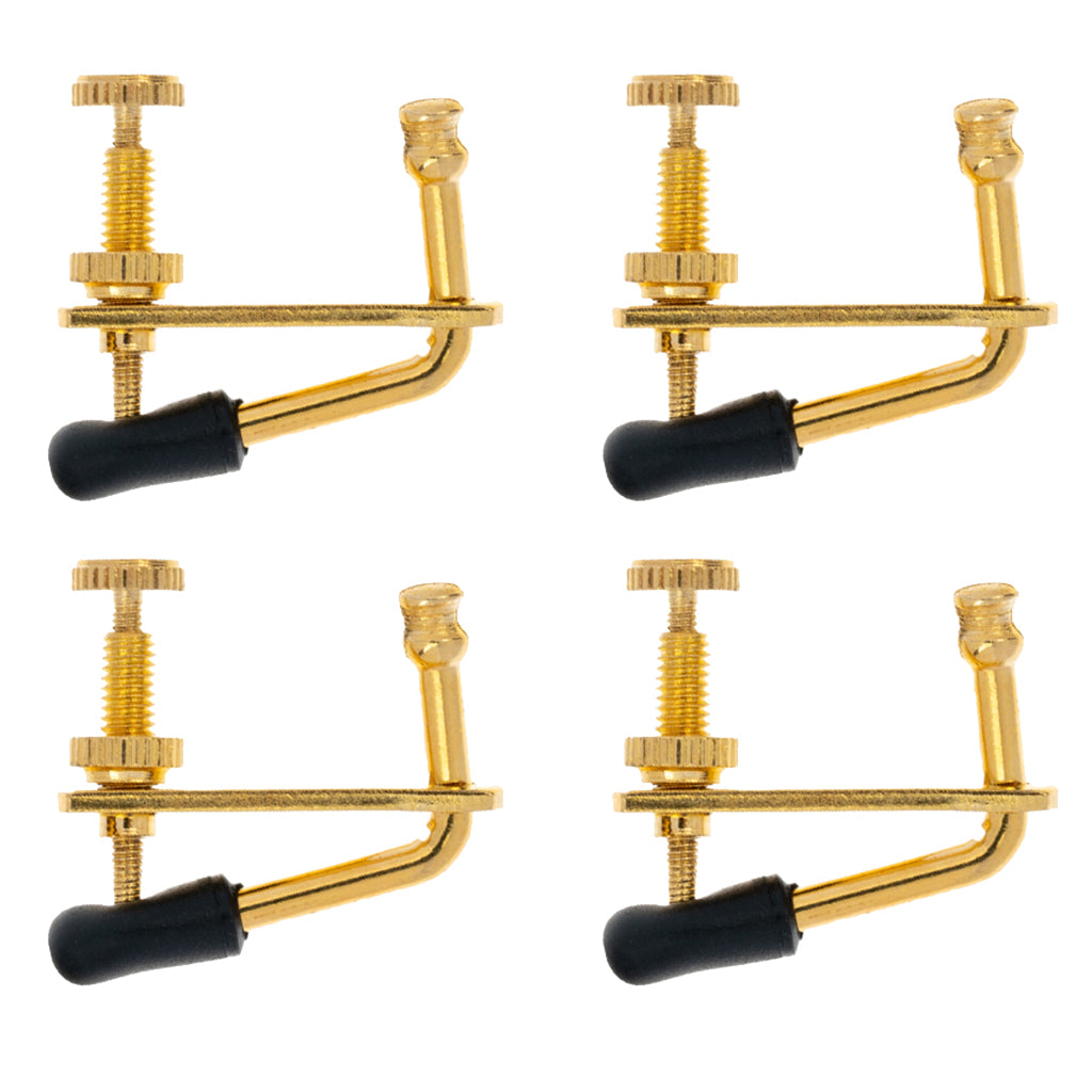 For 3/4 - 4/4 Violin Golden Plated Violin String Tuner Fine Tuner Adjuster