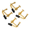 For 3/4 - 4/4 Violin Golden Plated Violin String Tuner Fine Tuner Adjuster