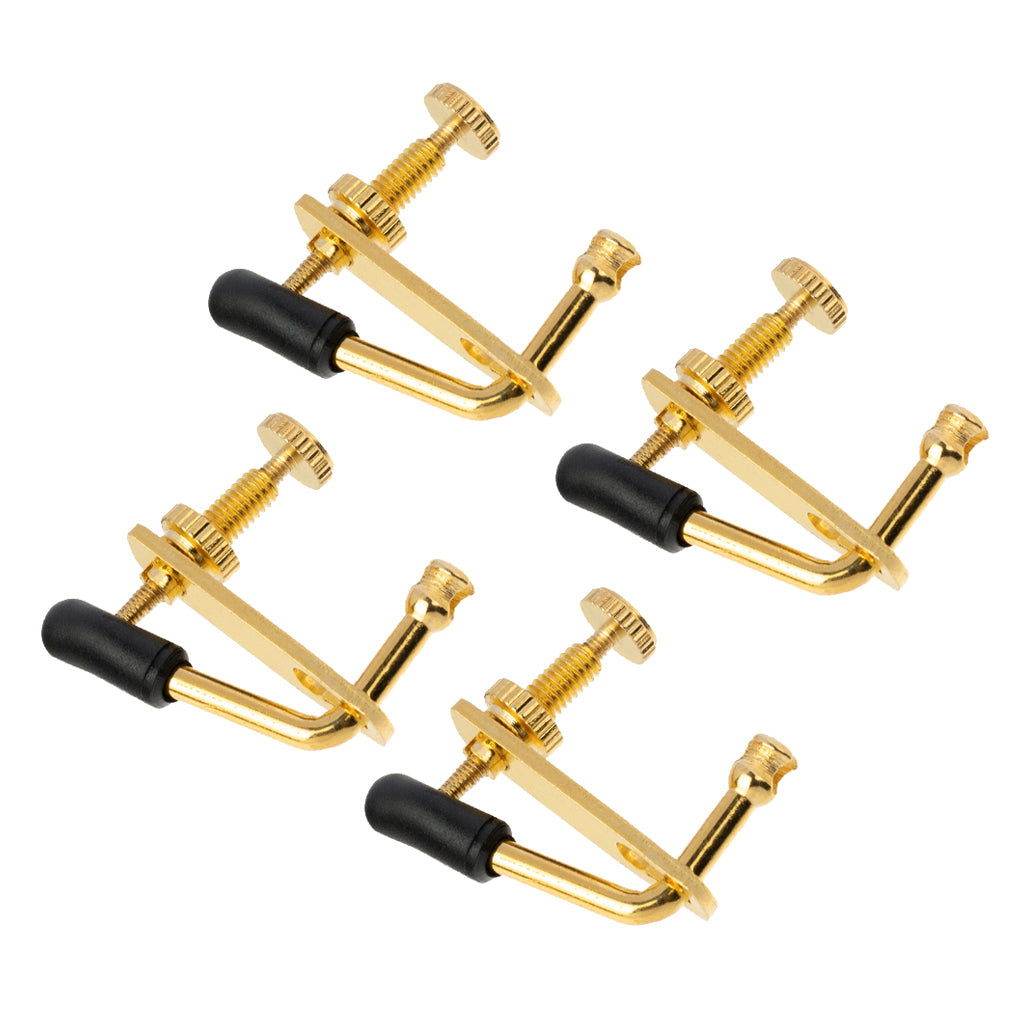 For 3/4 - 4/4 Violin Golden Plated Violin String Tuner Fine Tuner Adjuster