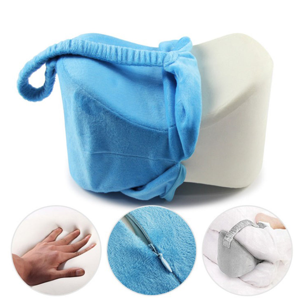 Maternity Leg Cushion Pregnancy Women Knee Pillow Relieve Fatigue Blue