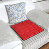 Breathable Non-Slip Chair Cushion Sweat-absorbing Car Seat Cover Pad Red