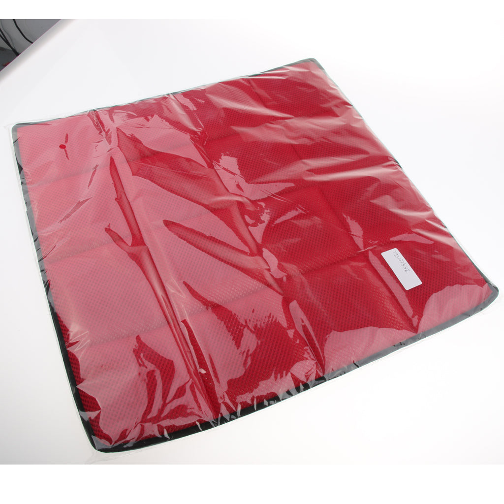 Breathable Non-Slip Chair Cushion Sweat-absorbing Car Seat Cover Pad Red