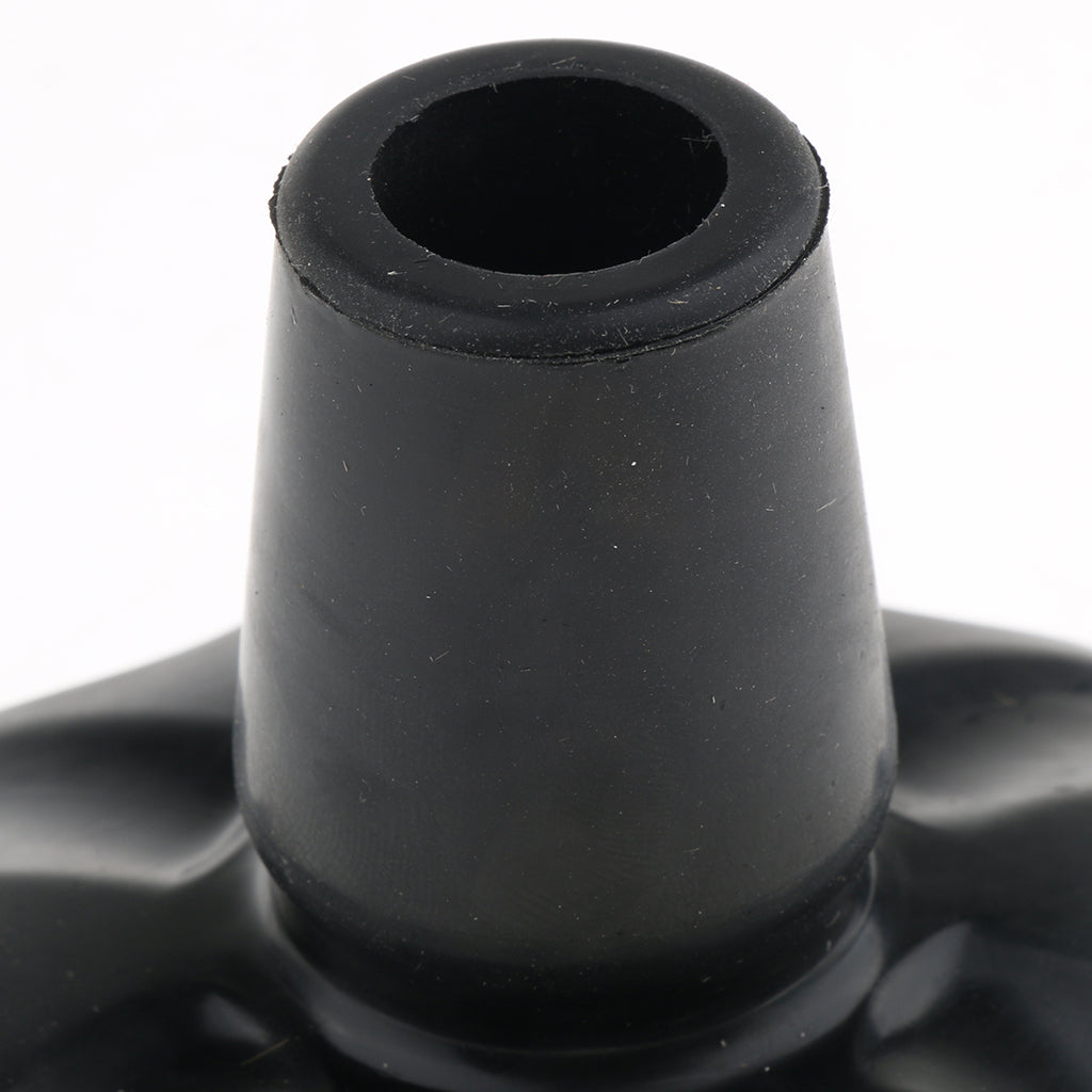 Hexagonal Rubber Replacement Tip For Cane Walking Stick Crutches 3/4 inch