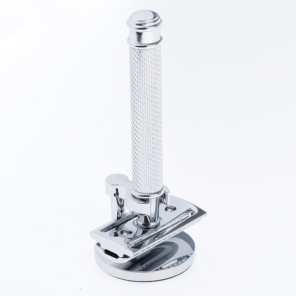 Stably Stainless Steel Mens Shaving Safety Razors Stand Holder Support Base