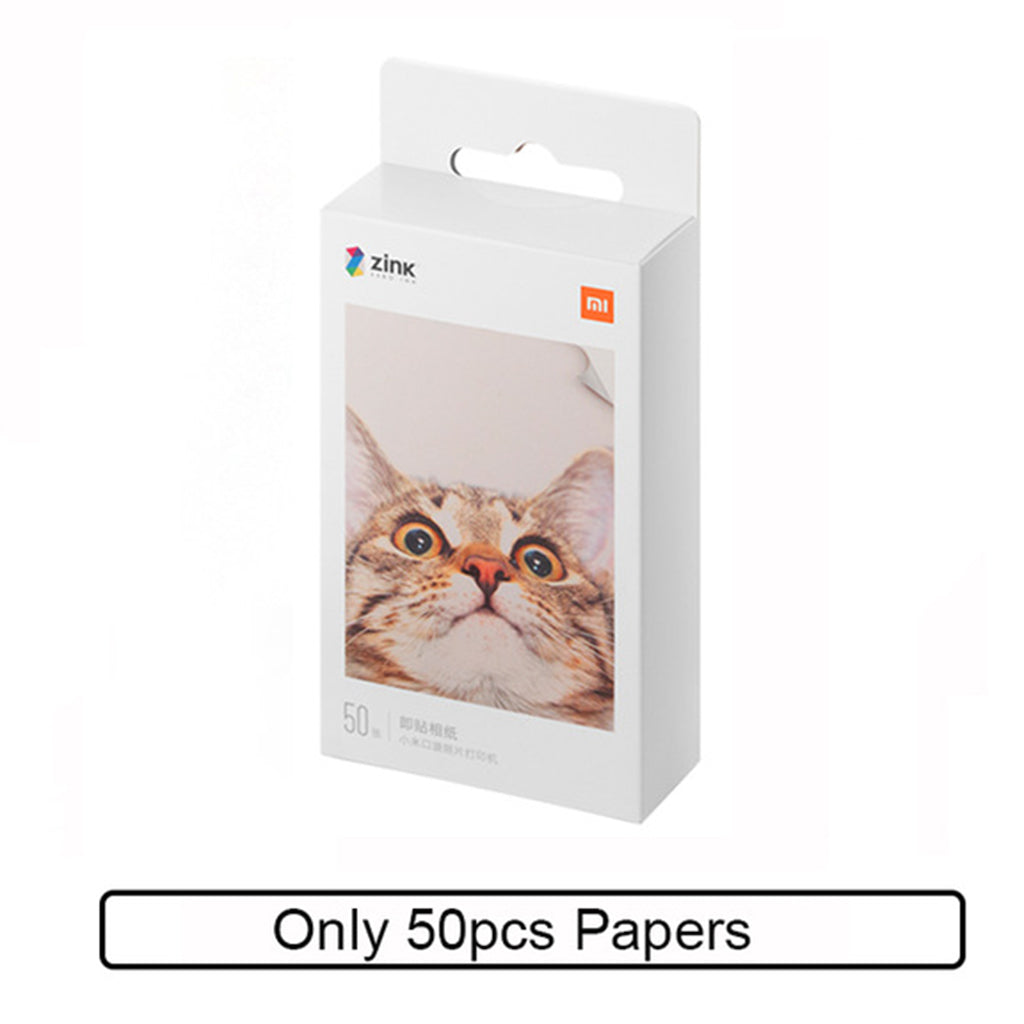 2 x 3" Photo Paper Inkjet Printer Paper for Xiaomi Mi AR Printer 50 Pieces