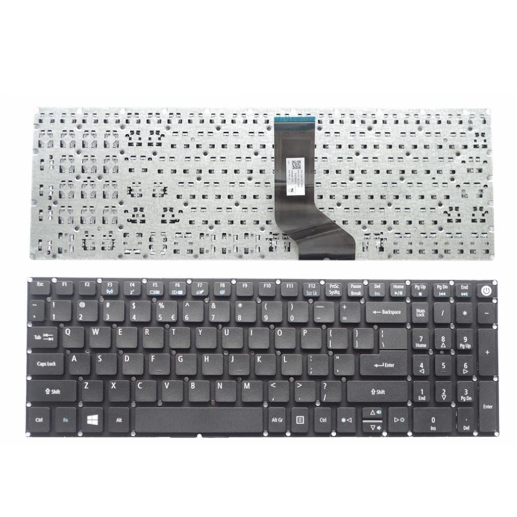 For Acer Aspire E5-532 E5-522 E5-573 E5-574 US English Layout Black Keyboard