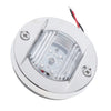 Boat LED Rail Light E011053-BU  Blue Pin 12V Brushed Nickle Bezel