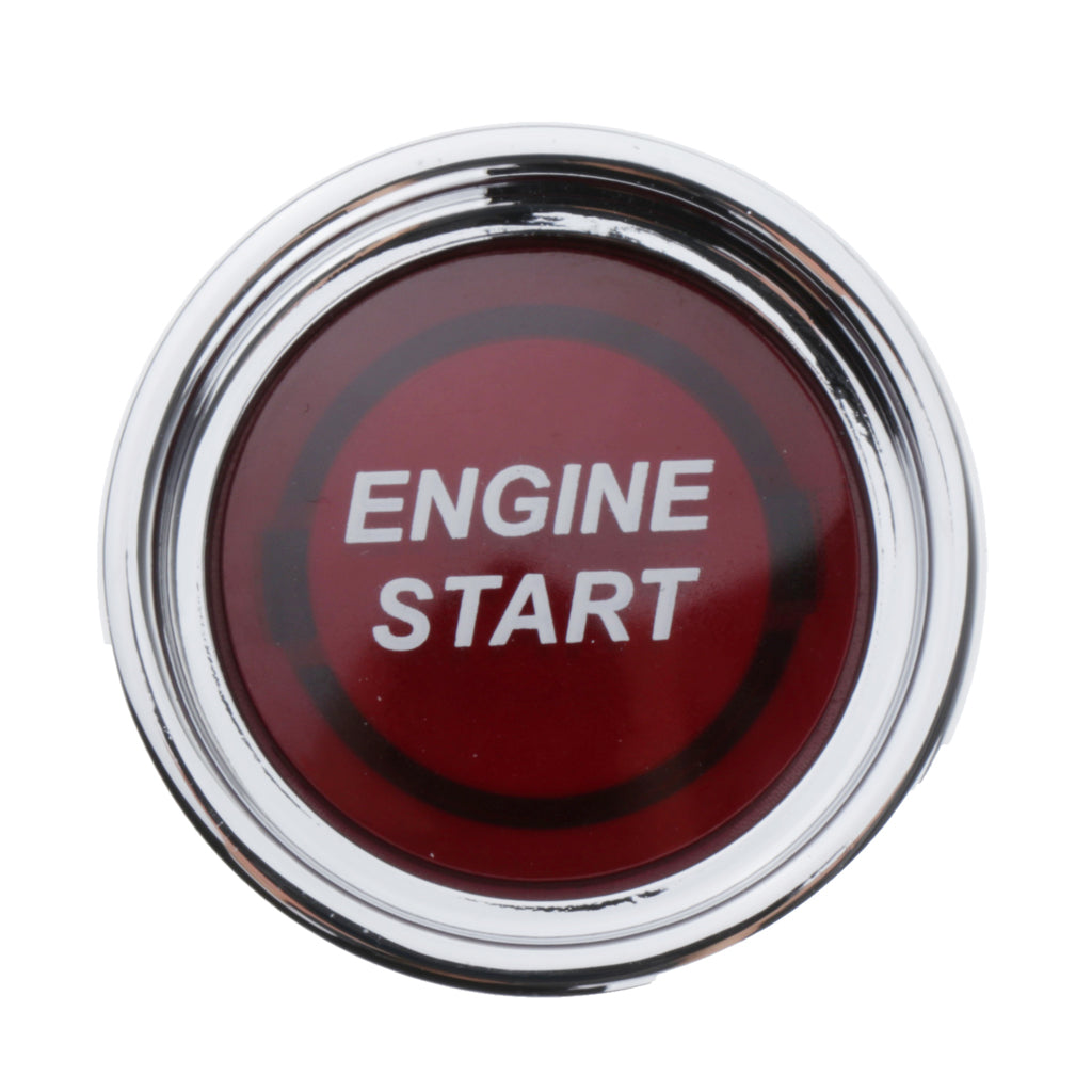 Car Ignition Switch Engine Start Push Button Keyless Entry Starter 12V 5A