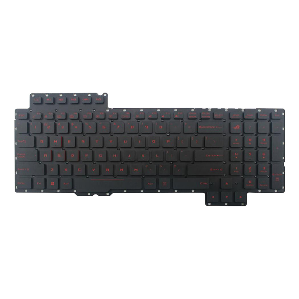 For ASUS ROG G752 G752V G752VL US English Layout Keyboard With Backlit Black