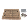 Retro Chinese Zinc Alloy Pieces Chess Xiangqi Board Game Home Party Travel