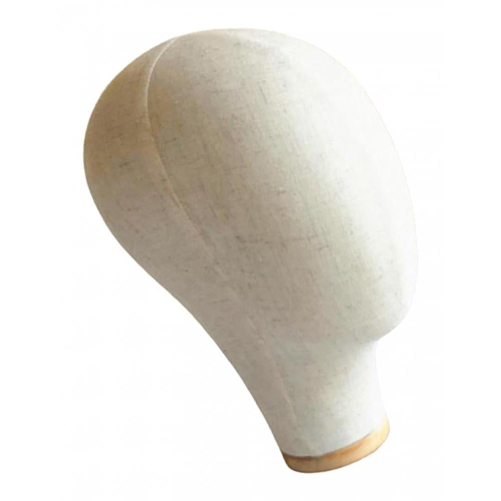 Tabletop Canvas Wig Making Mannequin Hat Holder Stand Display Manikin Model 03