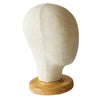 Tabletop Canvas Wig Making Mannequin Hat Holder Stand Display Manikin Model 02