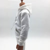 1/6 Men Hooddie Set Clothing for Phicen Figures Toy Accessories Parts white