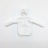 1/6 Men Hooddie Set Clothing for Phicen Figures Toy Accessories Parts white